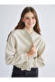 Xside Beige College Collar Women's Cashmere Coat