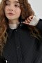 Thin Quilted Jacket Black - 5