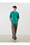 Crew Neck Combed Cotton Men's T-Shirt - 2