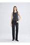 Anthracite Crew Neck Women's Vest - 4