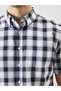 Nevavm Men's Regular Fit Dobby Pocket Shirt with Difference - 3