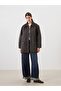 Lcw Modest Khaki Velvet Collar Women's Jacket - 2