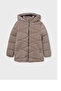 Girl's Long Coat 10-16 Years Old Brown - 4