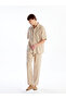 قميص رجالي مخطط بأكمام قصيرة من NEVAVM Farkily Comfy Fit - 2
