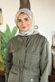 وشاح قطني ناعم TN2003 بنمط الباتيك كريم-تست-04 - 2