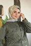 وشاح قطني ناعم TN2003 بنمط الباتيك كريم-تست-04 - 5