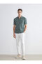 Men's T-Shirt with a Roba Collar in Reverse Style from Uzg Store - 3