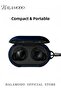 جراب حماية من السيليكون مزود بحلقة تثبيت لسماعات الأذن Samsung Galaxy Buds جراب حماية قابل للفتح - 3