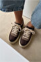 Women's Sneakers Dark Brown - 3