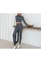 Zipper Detailed Crop-Leggings Diving Sports Suit - 5