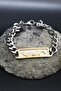 Hz. Ali Zulfiqar Sword Figaro Stainless Steel Bracelet 10mm 902279 - 3