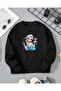 Girls' Elsa Printed Long Sleeve T-Shirt