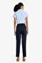 Cigarette Regular Waist Straight Leg Satin Pants J8743Az25Sm - 7