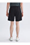 Black Standard Fit Men's Sports Shorts - 4