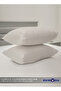 Queen Size Striped Fitted Elastic Bedsheet with 2 Pillow Cases 180 x 200 Cm (White) - 2