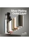 Insulated Stainless Steel Water Bottle| BPA-Free Leak Proof | 17oz Bottle (Milk Pod Bottle - Black) - 4