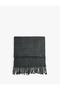 Long Basic Tassel Scarf - 2