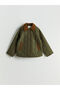 Lcw Kids Shirt Collar Quilted Patterned Girl's Coat (W5) - 3