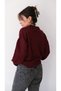 Una Fiaba Women's V-Neck Soft Textured Hair Knit Sweater - 6