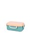 Beautiful Life Stainless Steel - Vacuum 2-Compartment Lunch Box with Fork+ Spoon 150X300 Ml.