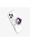 Nano Pop MagFit Magnetic Silicone Phone Grip Kickstand compatible with MagSafe Grape Purple - 2