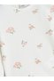 Crew Neck Floral Girl's T-Shirt - 4