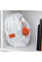 Play Tunnel – White & Orange |   Foldable 128×25 cm |   The Joy of Hiding and Hunting with a Ball Inside - 4