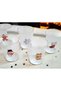 10 Pieces Christmas New Year Themed Mica Plastic Shot Glass Santa Claus Snowflake Snowman 40ml (5cm) - 6