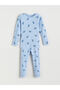 Crew Neck Printed Long Sleeve Baby Boy Pajamas