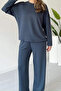 Women's Crew Neck Long Sleeve Modal Set 1109 - 4