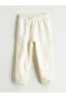 Beige Basic Boys' Jogger Sweatpants with Elastic Waistband, Pack of 2 - 6
