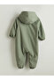 Hooded Long Sleeve Basic Baby Boy Astronaut Coat - 2