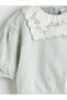 Crew Neck Baby Girl Sweatshirt and Leggings - 8