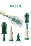 3-in-1 Silicone Baby Bottle Brush Set Multi-Color Options - 3
