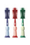 3-in-1 Silicone Baby Bottle Brush Set Multi-Color Options