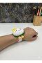 Mochi Plush Wristband Toy – Slap Wristband That Cuddles Around the Wrist When Hit, Multi-Purpose Hair Clip - 6