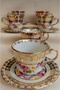 Esterhomedecor 6-Person Porcelain Hand-Painted Coffee Cup Set - 3