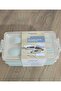 Luno Quality 2-Tier Lunch Box & Lunch Box Food Carrier with Fork and Spoon 600ml