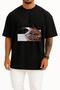 Oversize Chocolate Bar Milk Chocolate Syrup Sauce Chest Design Unisex T-Shirt