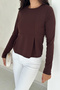 Women's Premium Blouse with Ruffle Stitching Detail – Body Shaping & Modern Fit - 3