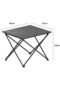 Folding camping table with storage bag, for camping, barbecues, beach, gard - 2