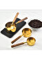 4-Piece Measuring Spoon Set with Wooden Handles - 2
