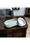 Modern Mid-Century Tray – Sliding Coin Holder Organizer - 3