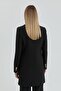 Double Breasted Blazer Jacket Black - 4