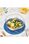 Set of 3 acrylic bowls with lids - 3