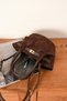 New Season Lock Detailed Suede-Nubuck Mini Bag - 3
