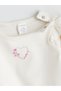 Two Mt Shop Quality Lcw Baby Beige Oval Collar Baby Girl Snap-On Bodysuit and Leggings 2-Piece Set - 3