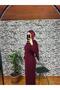 Triko Elbise is a knit dress that does not show through. - 2