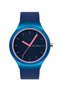 Women's Silicone Navy Blue-Pink Wristwatch Tctsr005805S0349