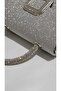 Silvery Bag Silver Evening Bag Silvery Evening Dress Bag Wedding Invitation Buckle Bag - 6